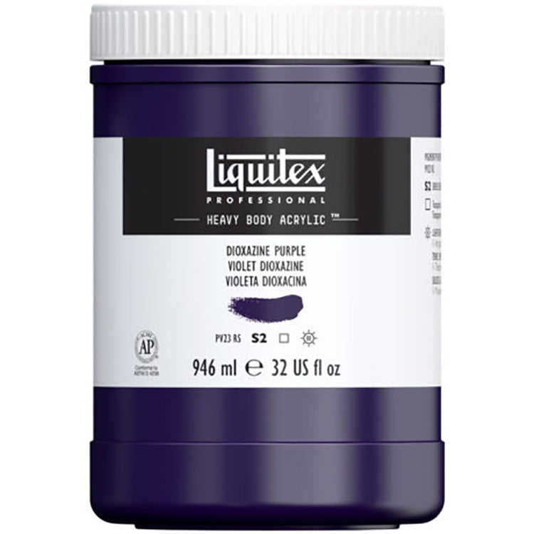 Liquitex Heavy Body Acrylic Dioxazine Purple 946ml