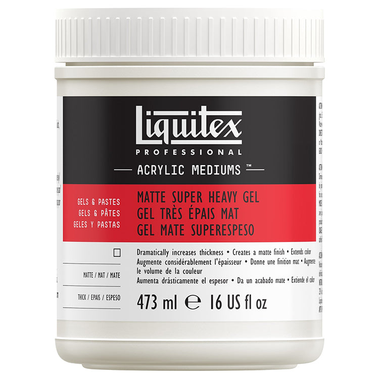 Liquitex Super Heavy Matte Gel 16oz