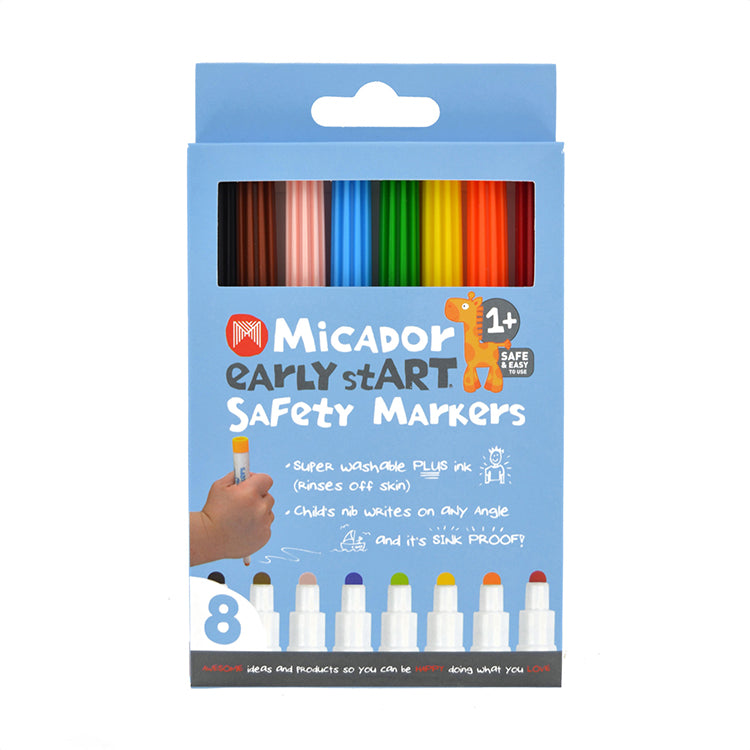 Safety Markers 8 Color Pack