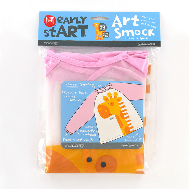 Micador early stART Art Smock Pink