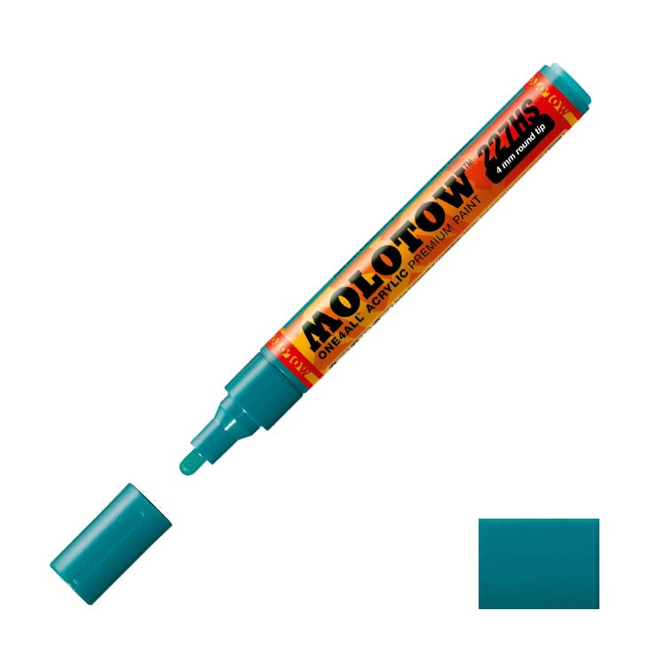 Molotow Acrylic Paint Marker Lagoon Blue 4mm