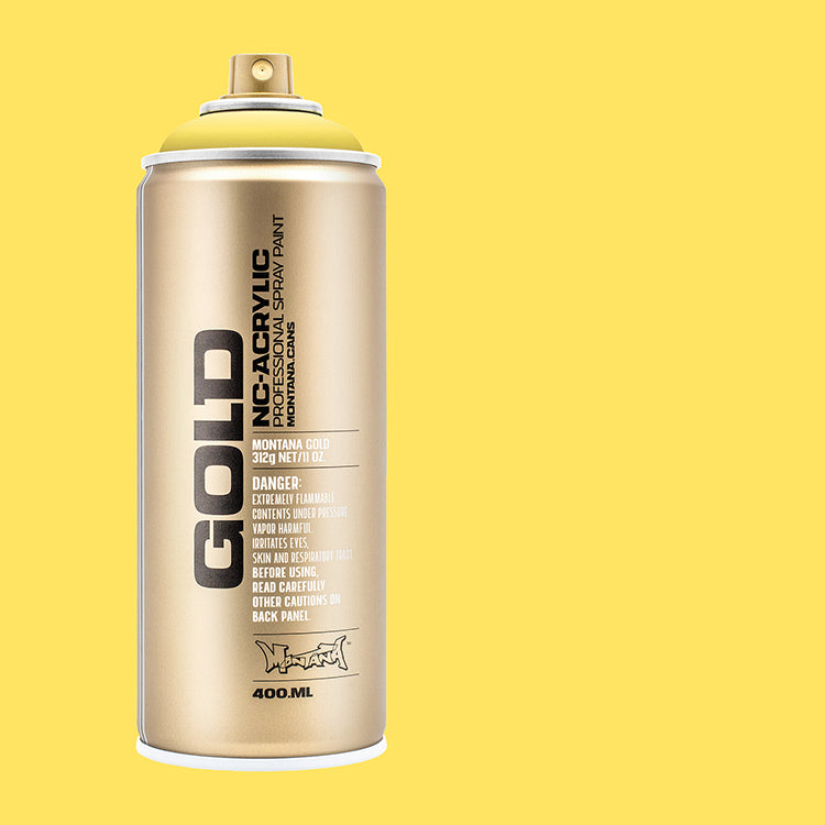 Montana Gold Acrylic Spray Paint Easter Yellow ⚠️