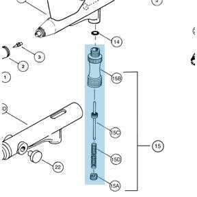 Iwata Air Valve Set
