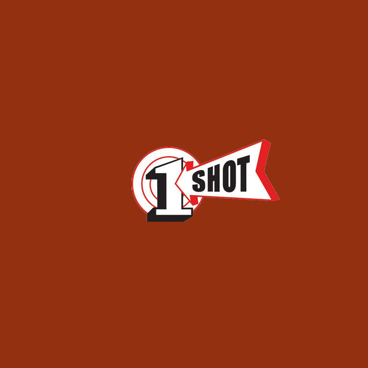 1 Shot Enamel Lettering Paint 1/2 Pint Medium Brown ⚠️