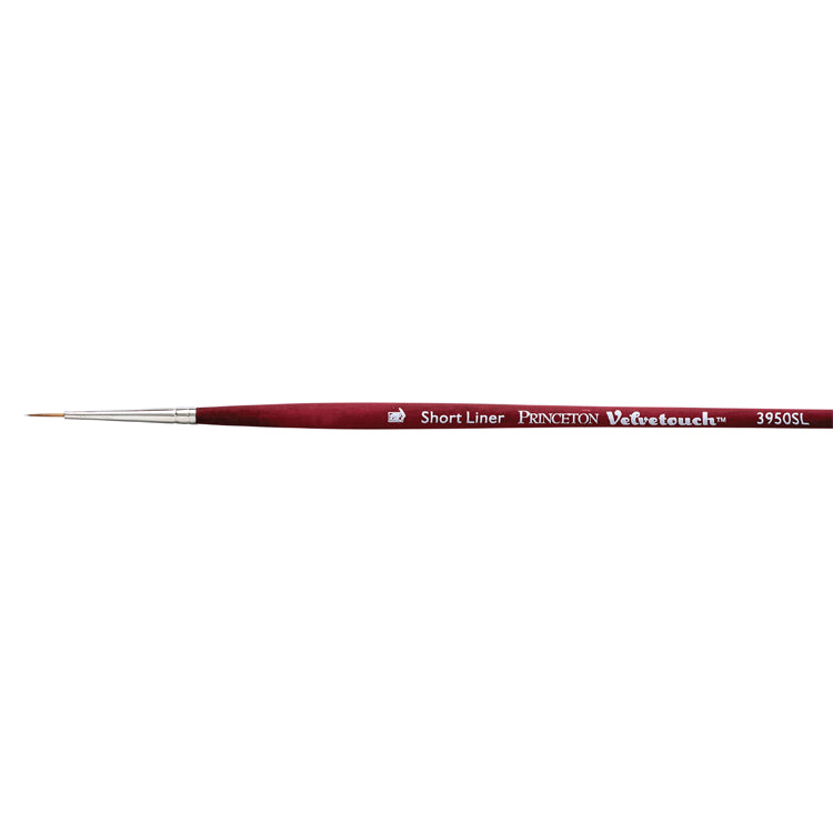 Princeton Velvetouch Brush Mixed Media Script Liner 2/0