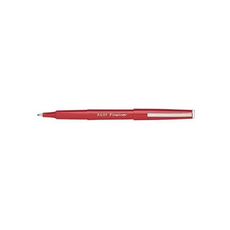 Pilot Fineliner Pen Red