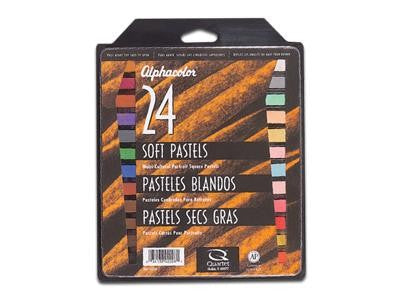 Alphacolor Pastels Multicultural 24 Color Set