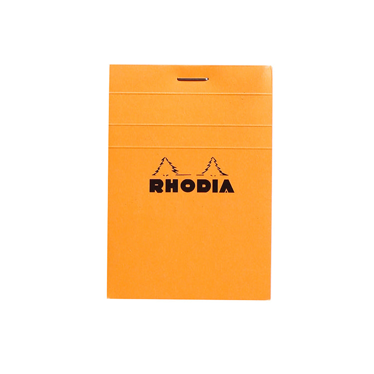 Rhodia Classic Staplebound Notepad 3x4 Orange Graph