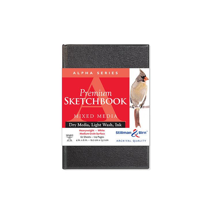 Stillman & Birn Alpha Hardbound Sketch 4x6 White