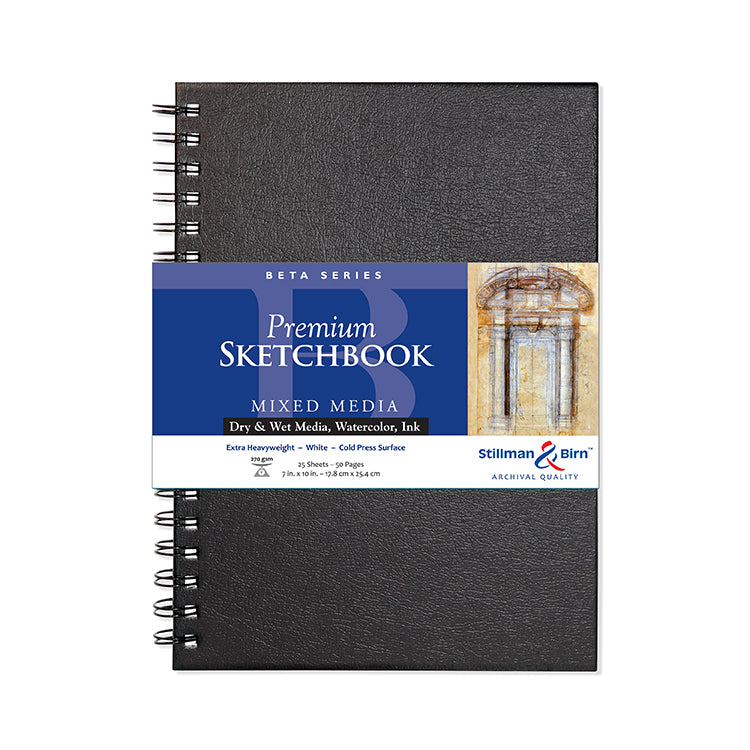 Stillman & Birn Beta Wirebound Sketchbook 7x10 Extra Heavy Weight