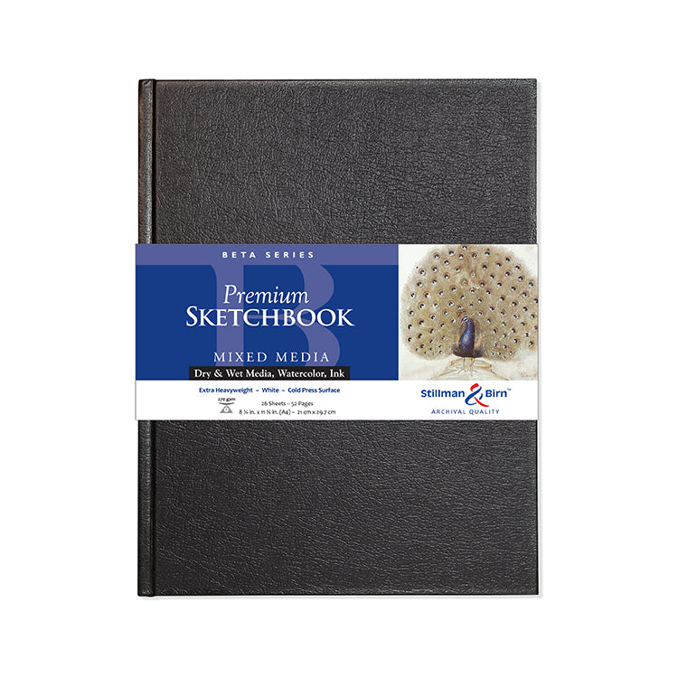 Stillman & Birn Beta Hardbound Sketchbook A4 Ivory