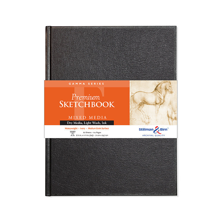 Stillman & Birn Gamma Hardbound Sketchbook A4 Ivory