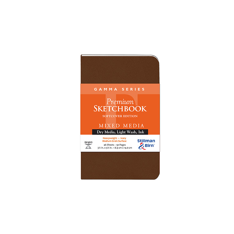 Stillman & Birn Gamma Softcover Sketchbook 3.5x5.5