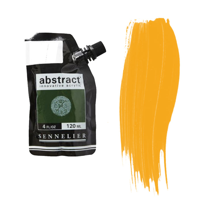 Sennelier Abstract Acrylic Satin Cadmium Yellow Deep Hue 120ml