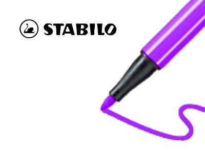 Stabilo 68 Felt Tip Pen Violet