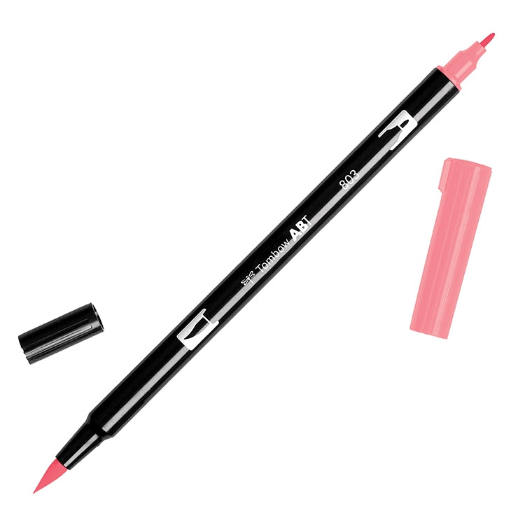 Tombow Dual Brush Marker Pink Punch 803