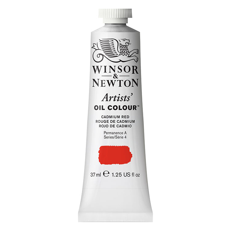 Winsor Newton Artists Oil Color Cadmium Red 37ml ⚠️