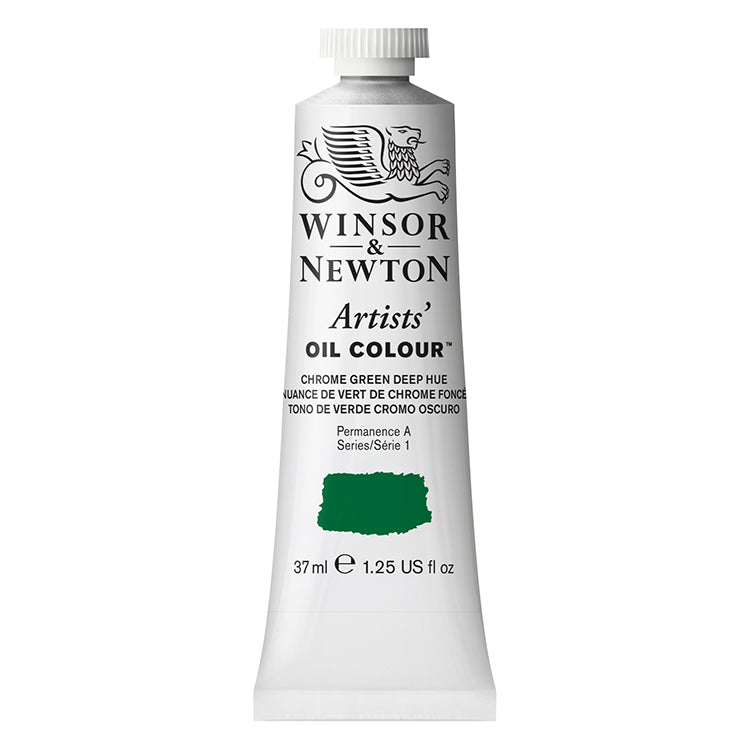 Winsor Newton Artists Oil Color Chrome Green Deep Hue 37ml