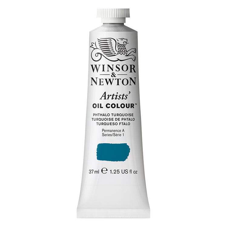 Winsor Newton Artists Oil Color Phthalo Turquoise 37ml