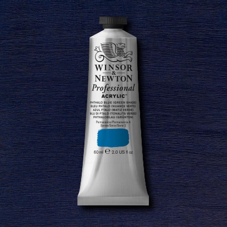 Winsor Newton Artists Acrylic Phthalo Blue Green 60ml
