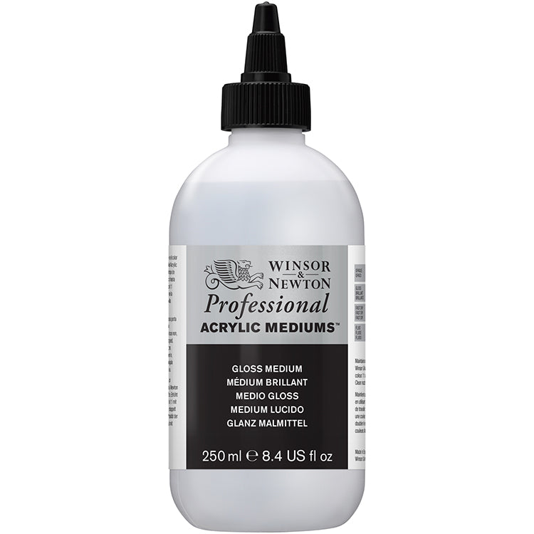 Winsor Newton Acrylic Gloss Medium 250ml Bottle