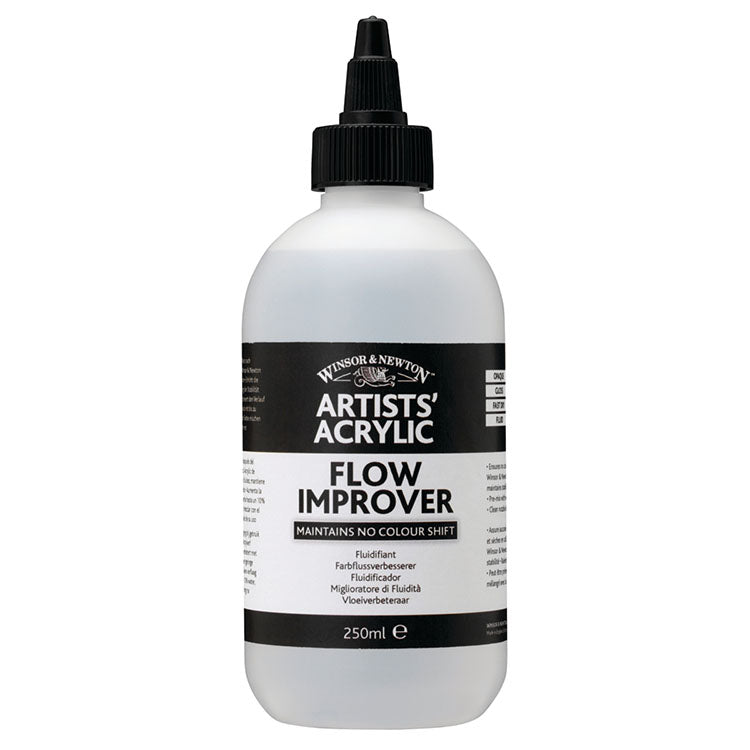 Winsor Newton Acrylic Flow Improver 250ml Bottle