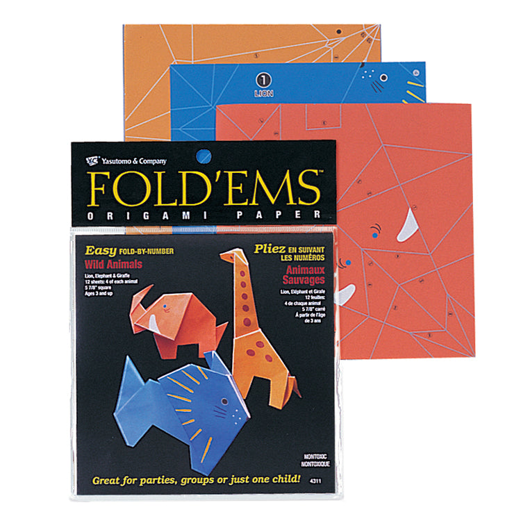 Yasutomo Fold 'ems Origami African Animals