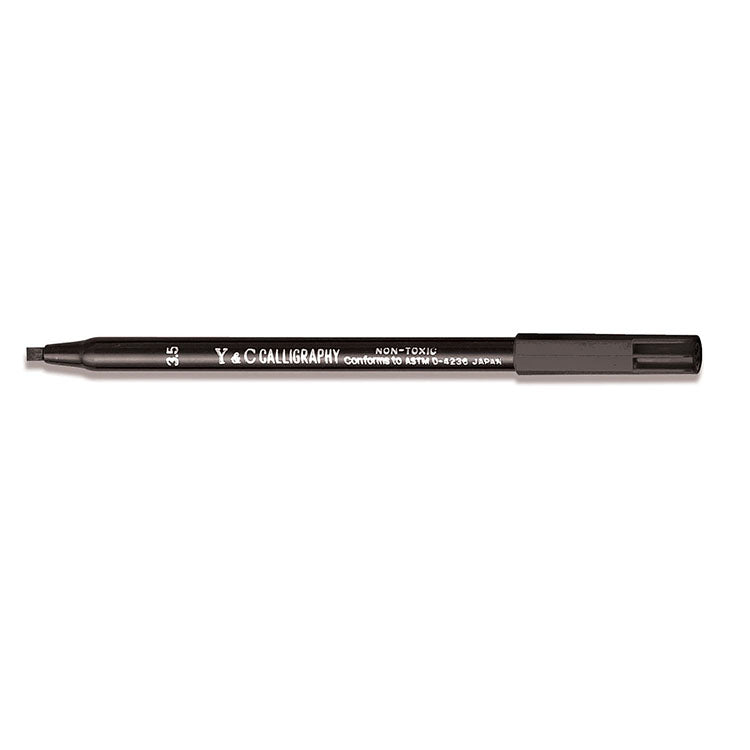 Yasutomo Calligraphy Marker Black 3.5mm
