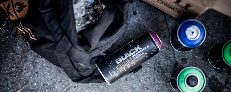 Montana Black Spray Paint