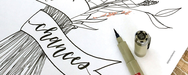 Pigma Brush Markers