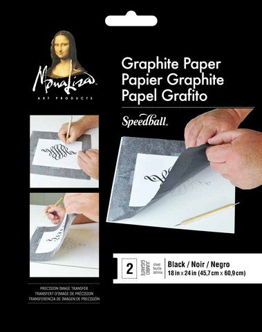 Black Graphite transfer 18X24 2 sheets / Pack