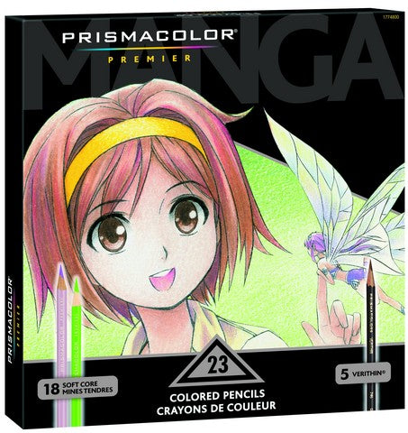 Prismacolor Pencil Set 23 Manga