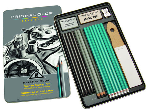 Prismacolor Drawing 18Ct Tin Set