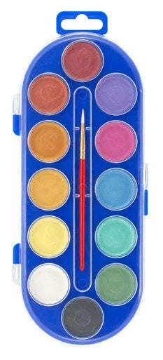 Pearlescent Semi-Moist Watercolor Set/12