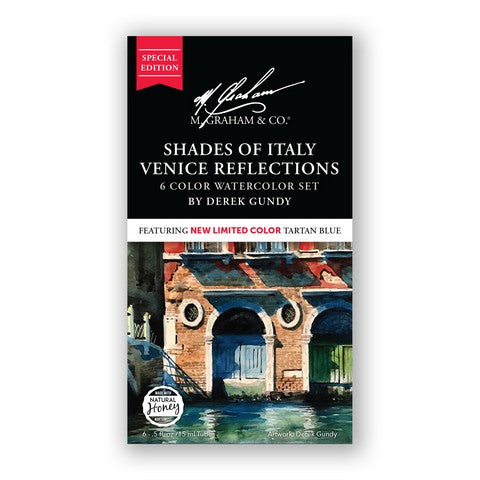 M. Graham Shades  of Italy Venice Reflections 6 Color Watercolor Set