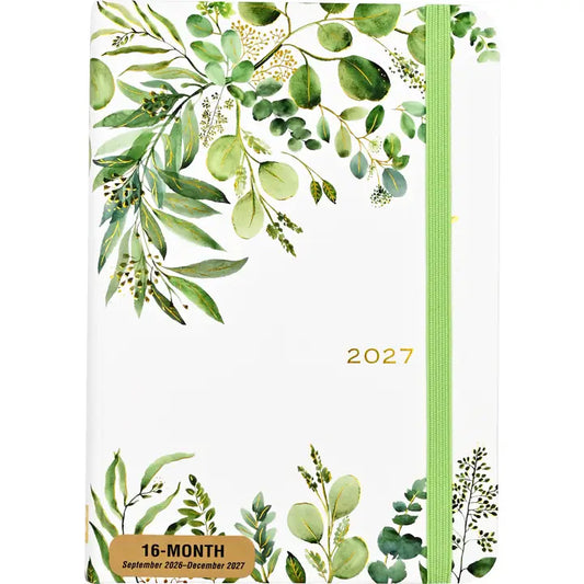 2027-2028 Eucalyptus 2-Year Pocket Planner