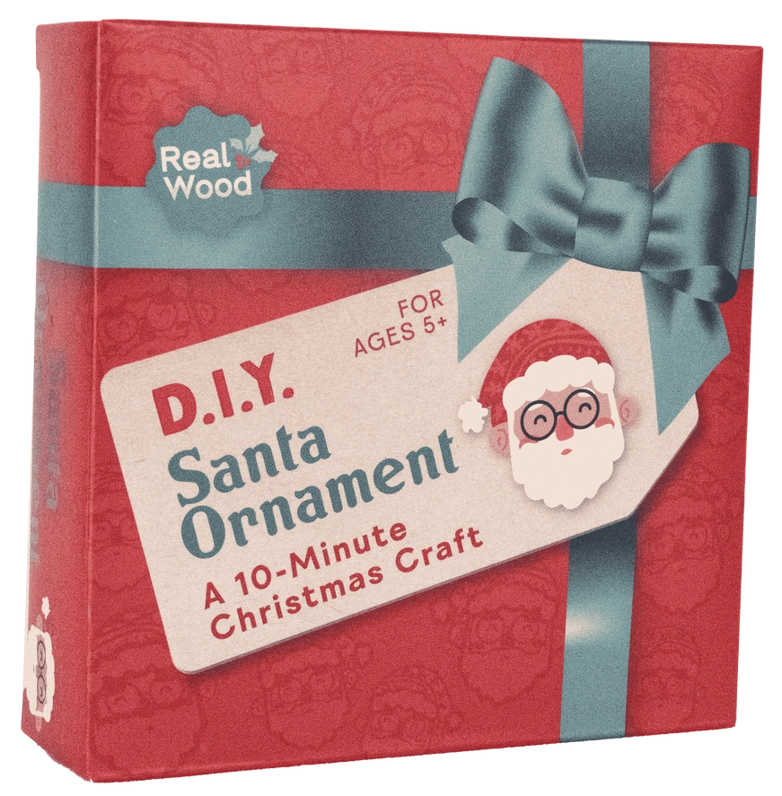 D.I.Y Santa Ornament