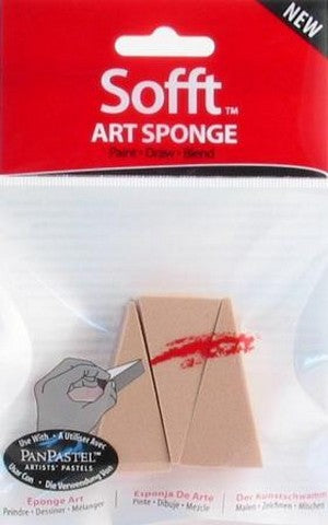 PanPastel Sofft® Wedge Art Sponges - 3 Pack