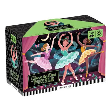 Moonlight Ballet 100 Piece Glow in the Dark Puzzle