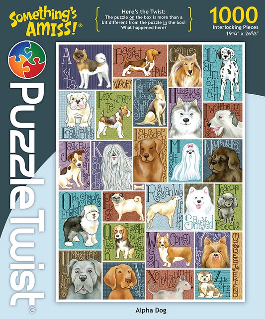 Alpha Dog: 1,000 Piece Puzzle