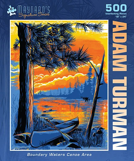 Boundary Waters Canoe Area: 500 Piece Puzzle
