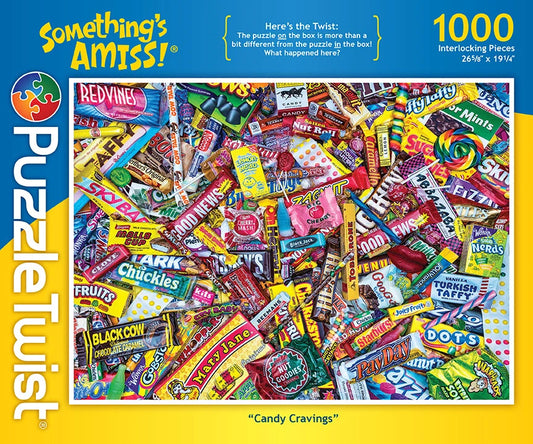 Candy Cravings: 1,000 Piece Puzzle
