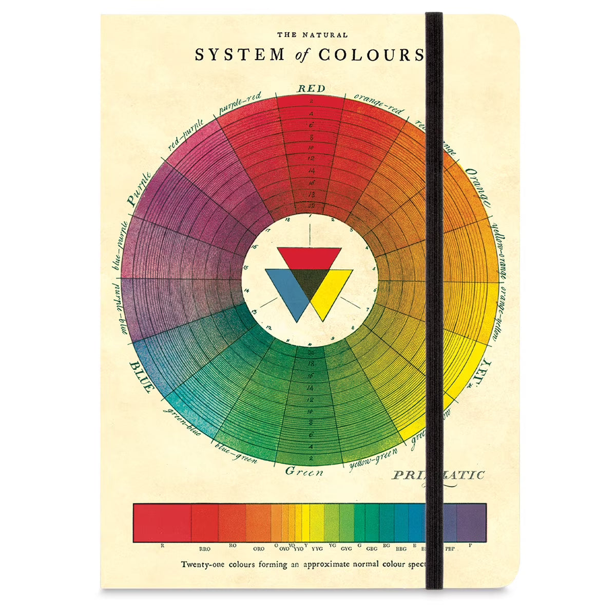 Cavallini Large Notebook Colorwheel