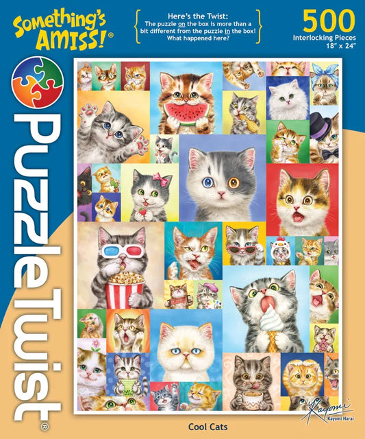 Cool Cats: 500 Piece Puzzle