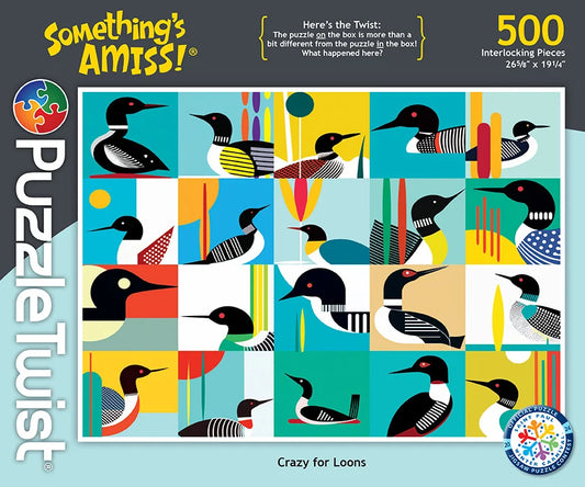 Crazy for Loons: 500 Piece Puzzle