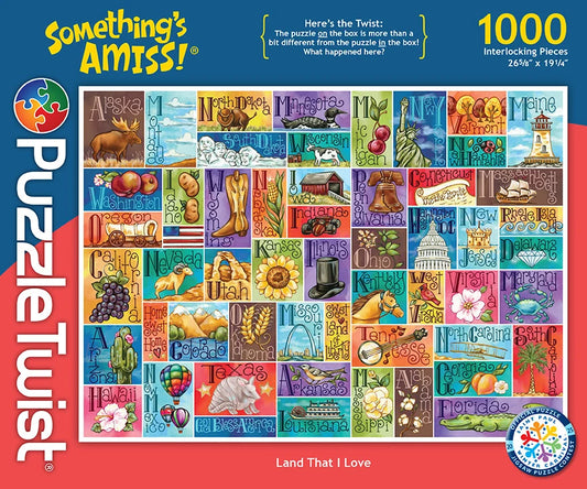 Land That I Love: 1,000 Piece Puzzle
