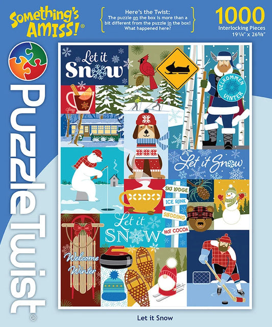Let It Snow: 1,000 Piece Puzzle