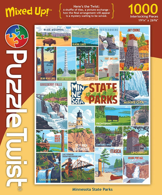 Minnesota State Parks: 1,000 Piece Puzzle