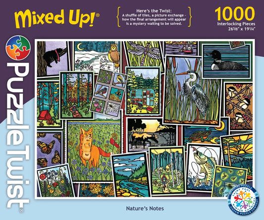 Nature's Notes: 1,000 Piece Puzzle