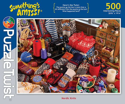 Nordic Knits: 500 Piece Puzzle